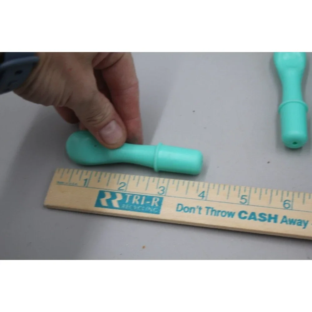 Learning Resources Spike Toy Hedgehog Replacement Spikes Lot of 3 Turquoise Teal